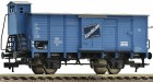 535806 Fleischmann 2 axle Box car WELT-HOLZER